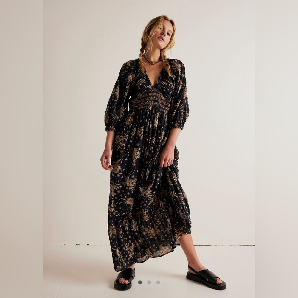 Free People Golden Hour Maxi Dress